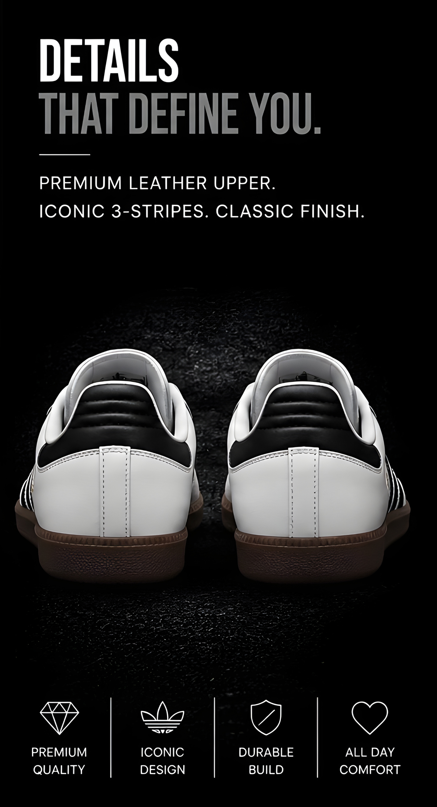 Adidas Samba White