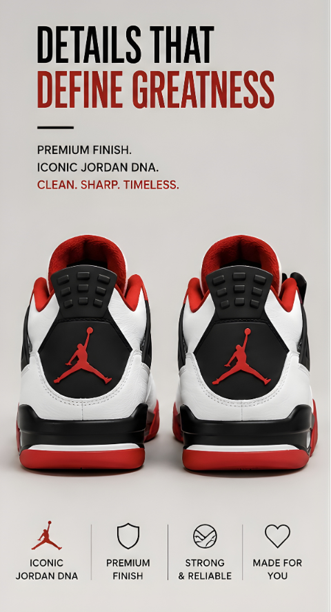 Jordan 4 fire red