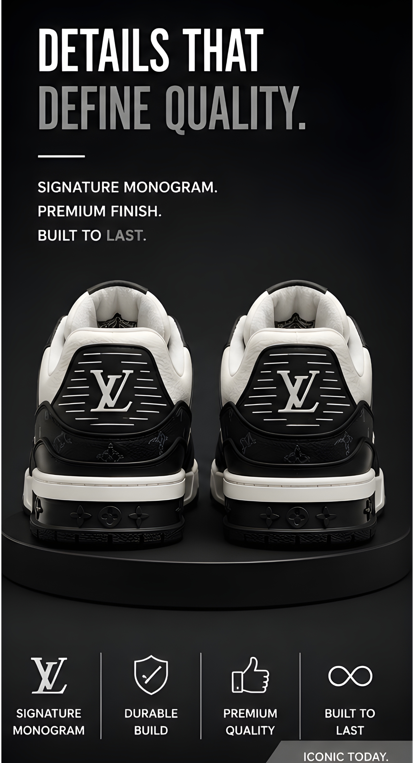 Trainer Black & White