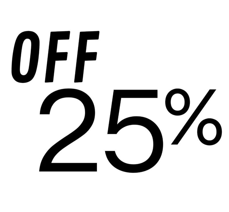 Flat 25% OFF