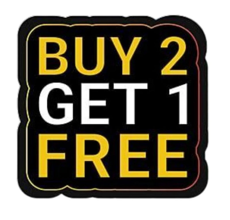Buy 2 Get 1 Free