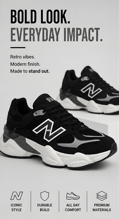 New Balance 9060 Black & White