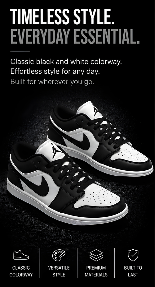 Air Jordan 1 Low Panda
