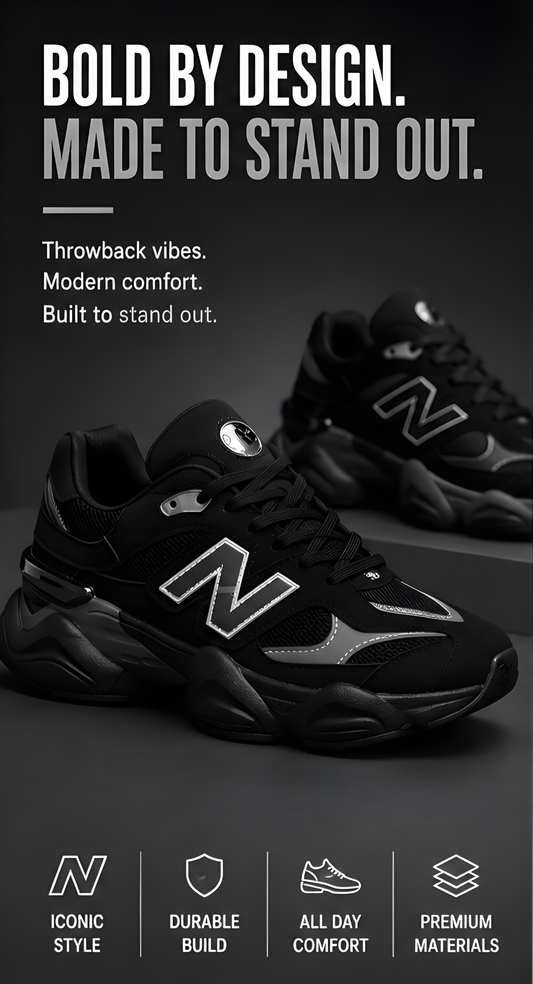 New Balance 9060 Full Black
