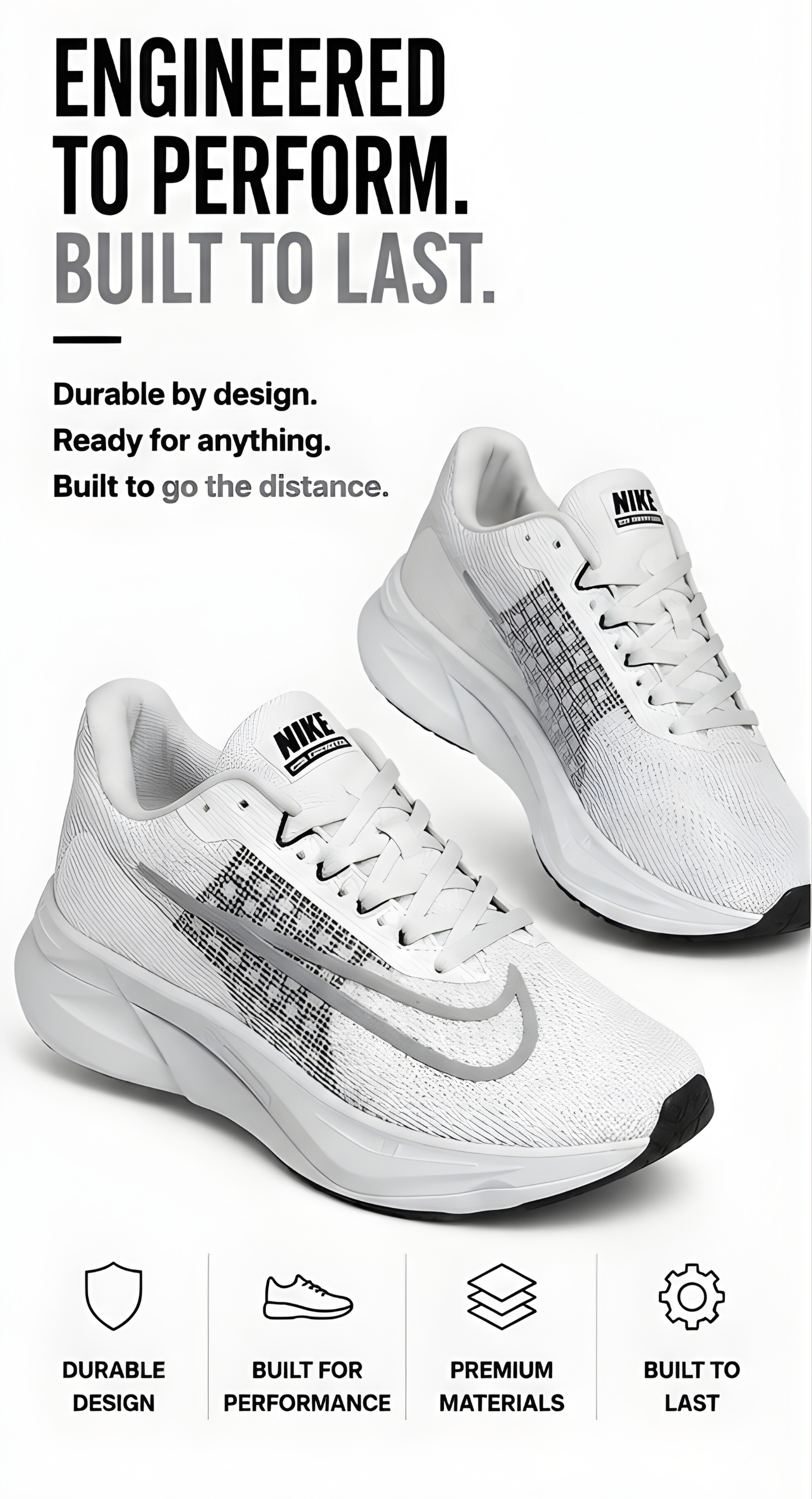 Zoom Fly 5 White Grey