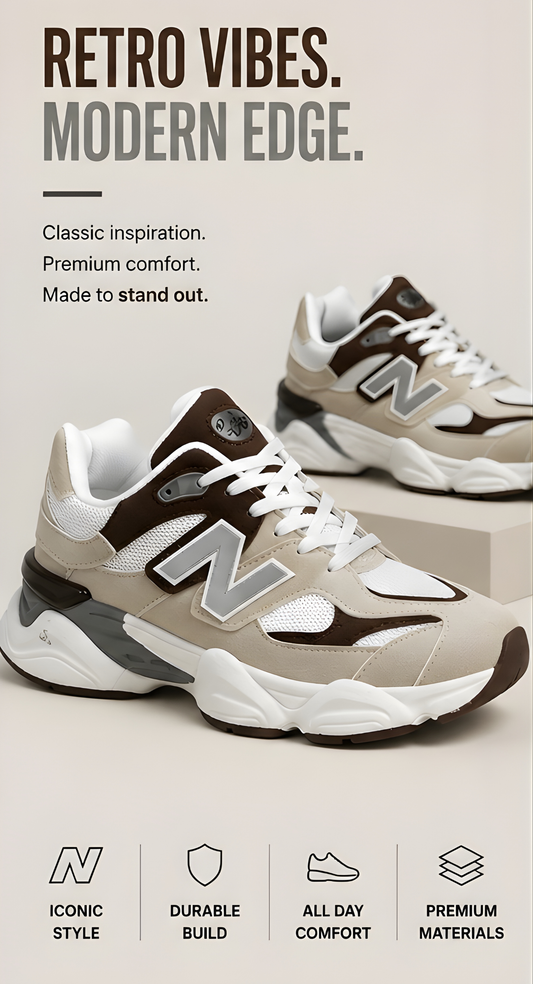 New Balance 9060 Beige Brown