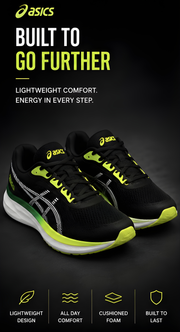 Asics Running A1 Black:Neon