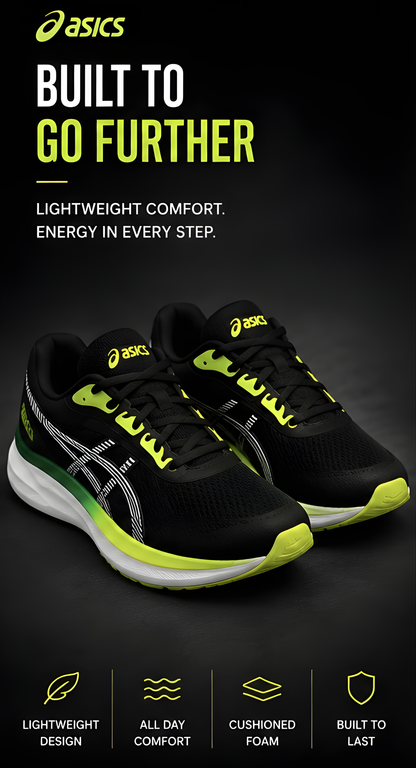 Asics Running A1 Black:Neon