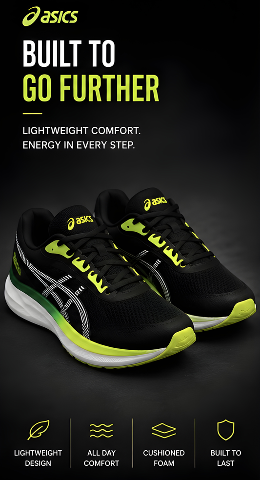 Asics Running A1 Black:Neon