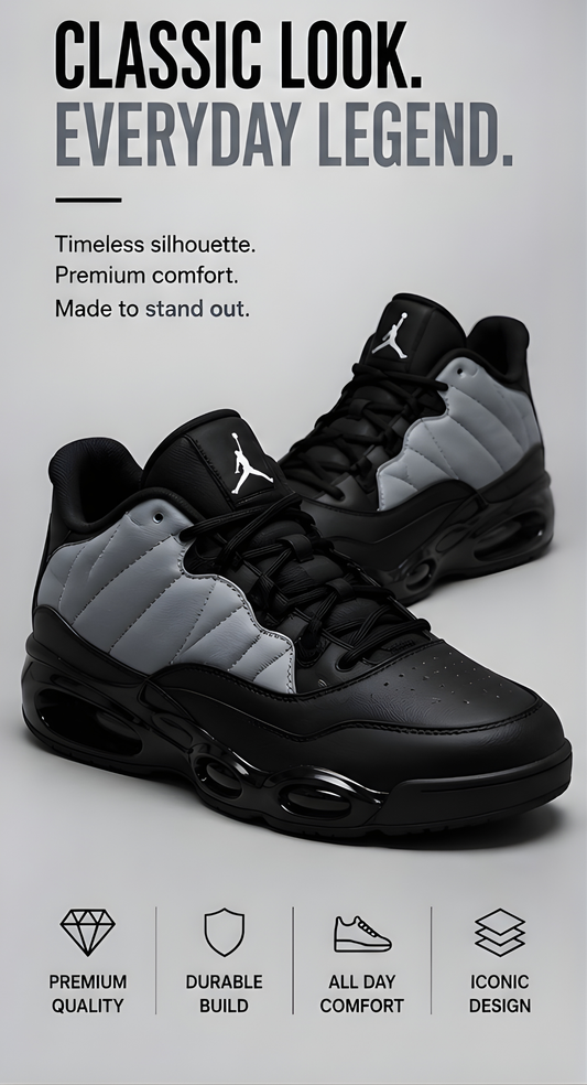J 12 Grey/Black Tube