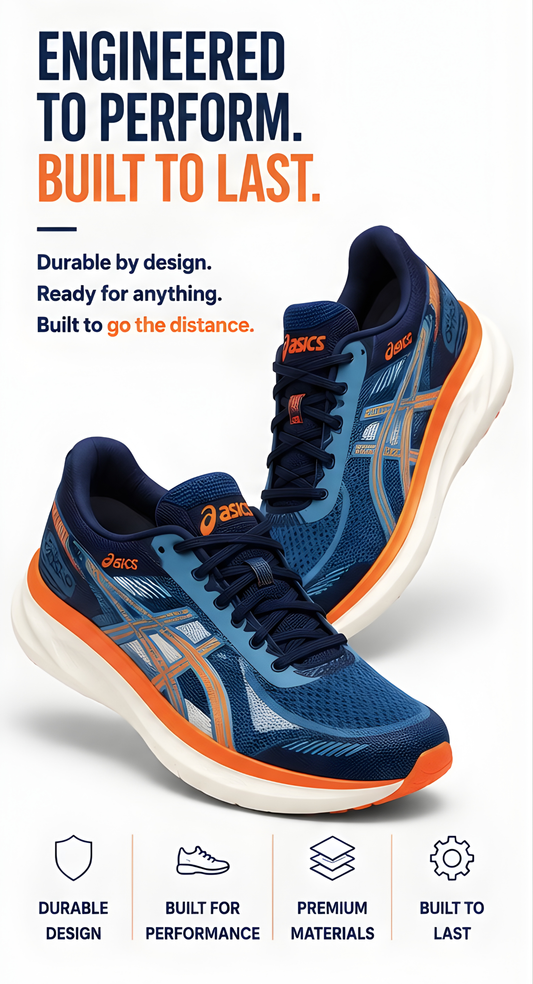Running A1 Blue & orange