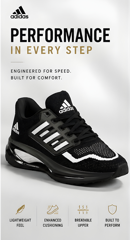 Adidas Bounce 3.0 Black:White