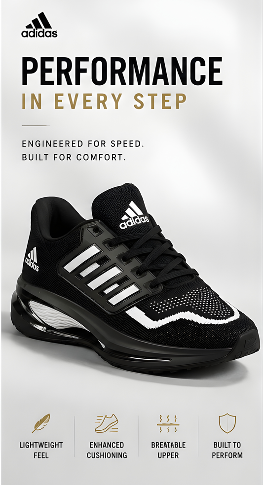 Adidas Bounce 3.0 Black:White