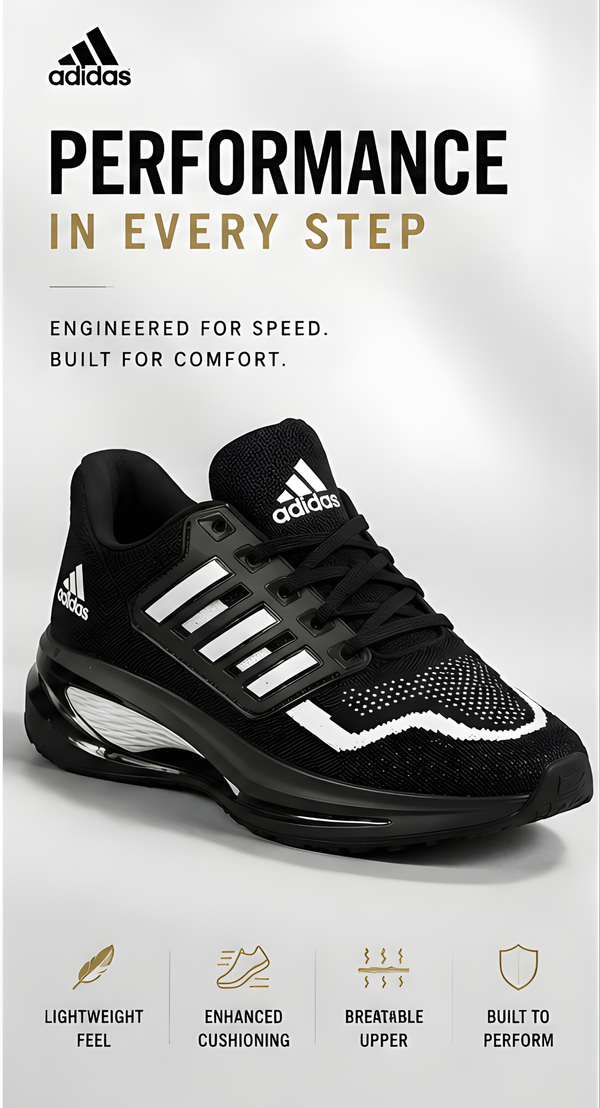 Adidas Bounce 3.0 Black:White