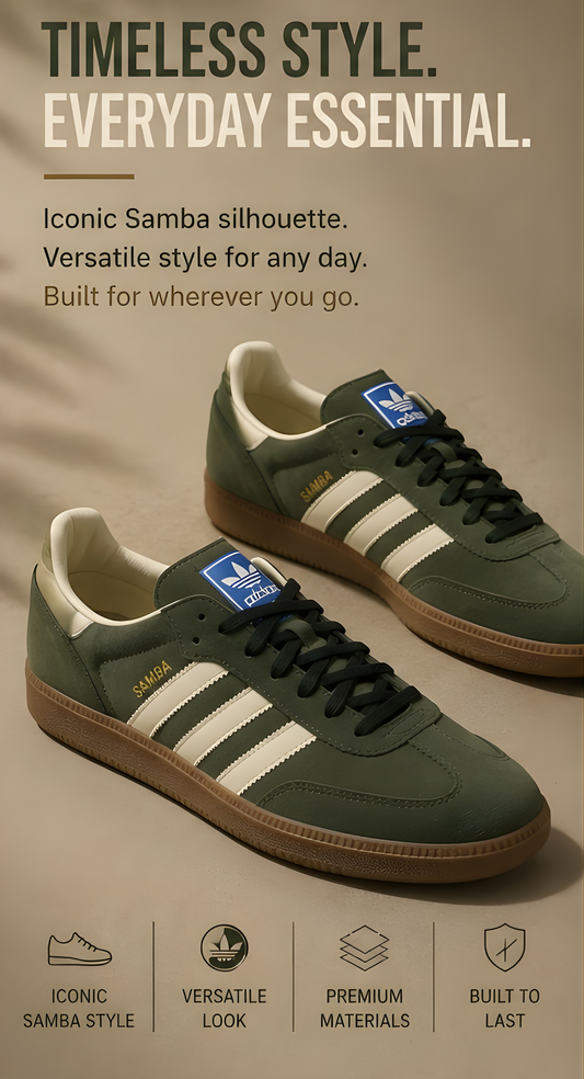 Adidas Samba Collegiate Green