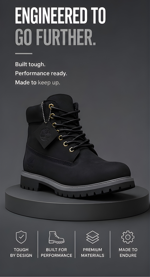 Timberland Nubuck Full Black