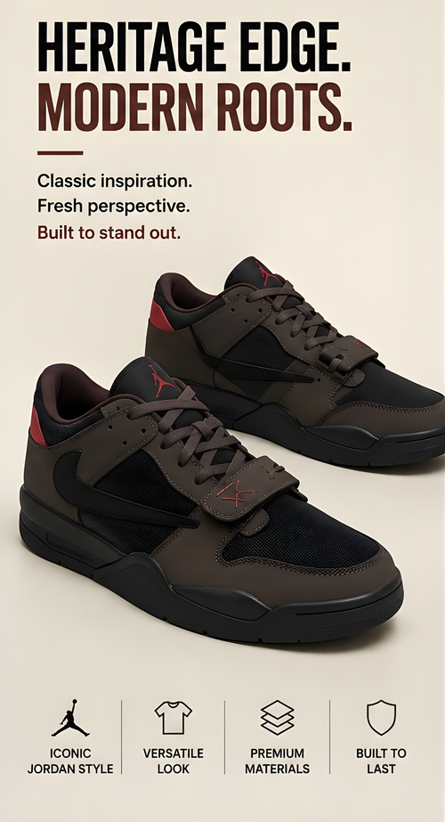 Jumpman Jack 2.0 Mocha Red