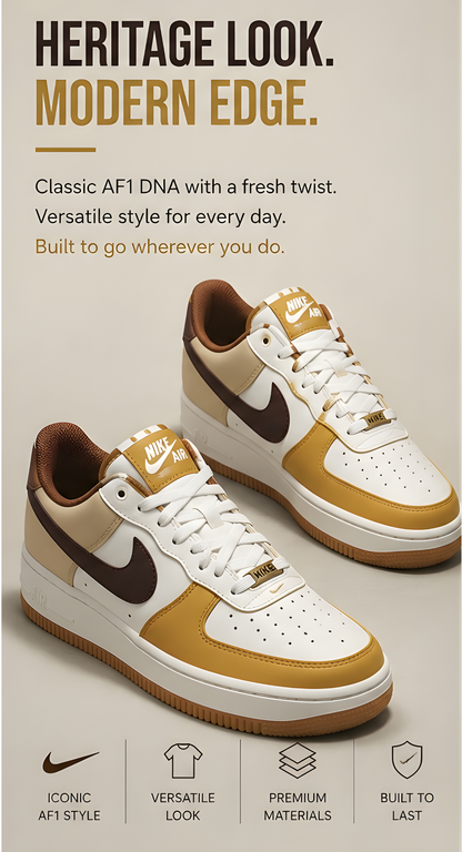 Nike Air Force Shadow Mocha