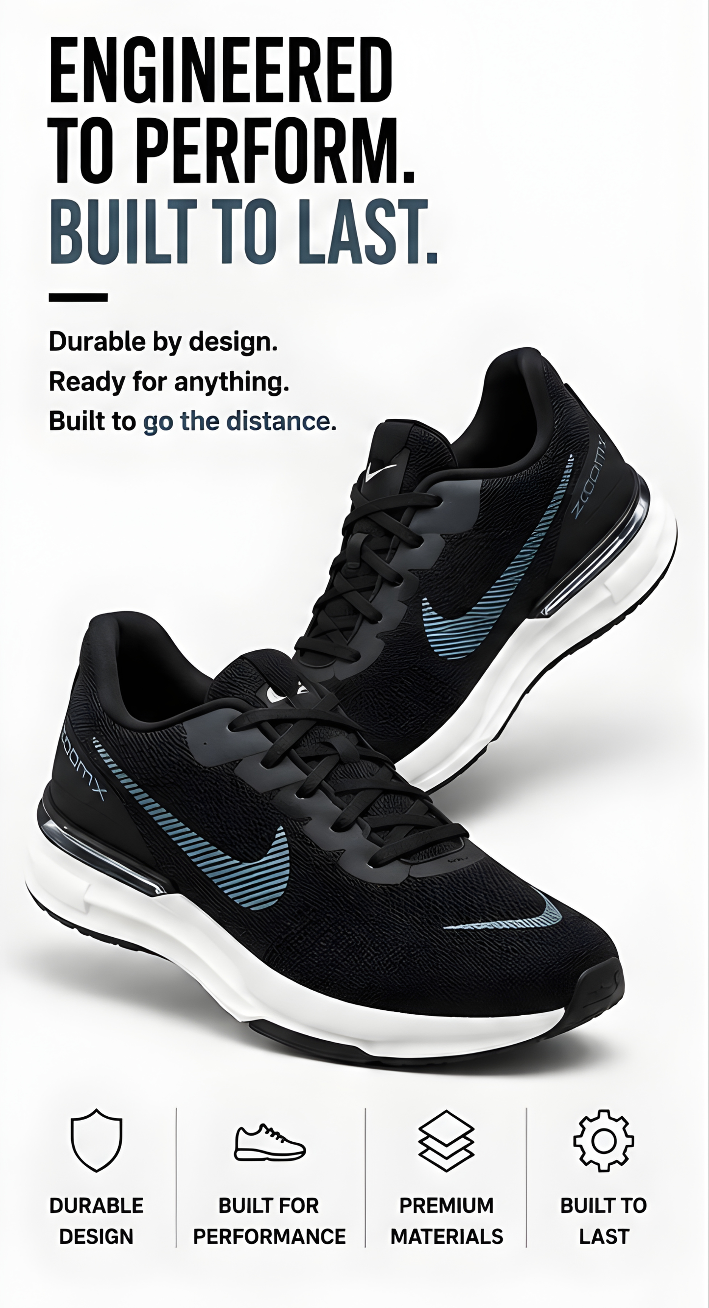 ZoomX Invincible Black