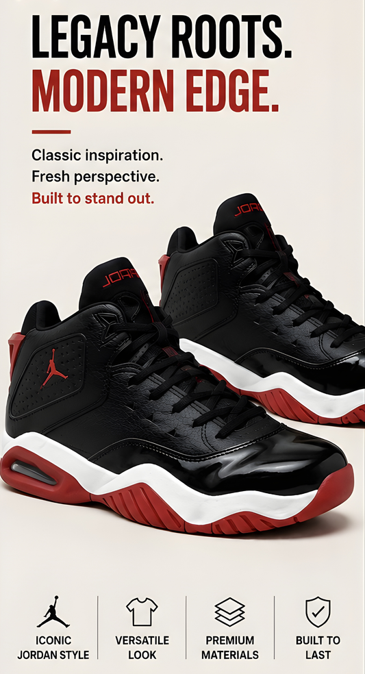 Jordan Beloyal Black Red