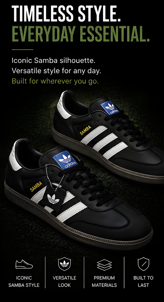 Adidas Samba Black