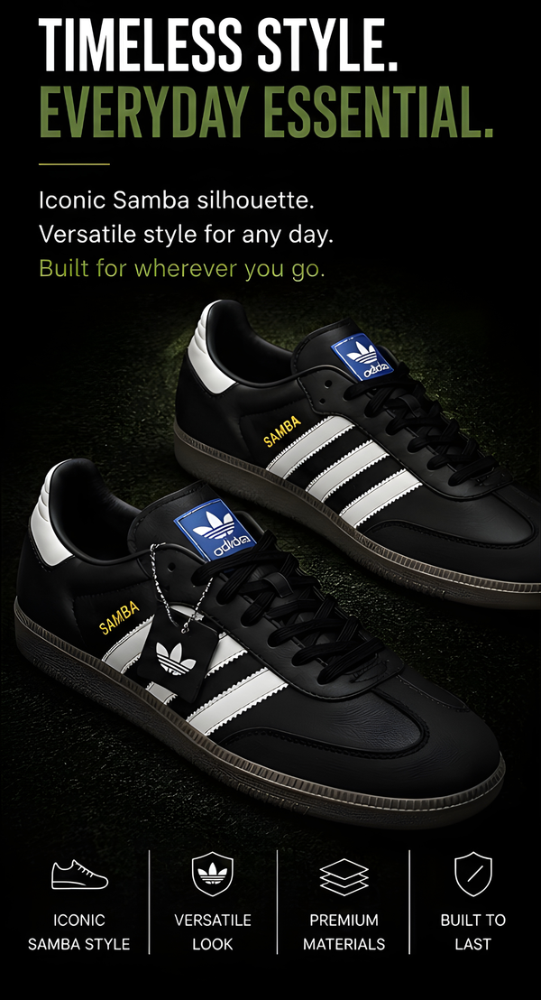 Adidas Samba Black