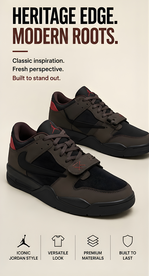 Jumpman Jack 2.0 Mocha Red