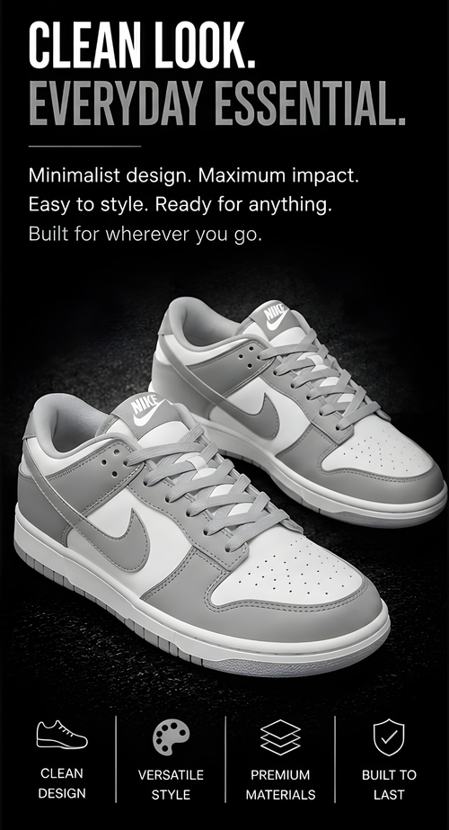 Nike Dunk Low Grey Fog