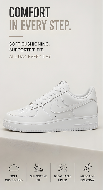 Nike Air Force 1 Full White