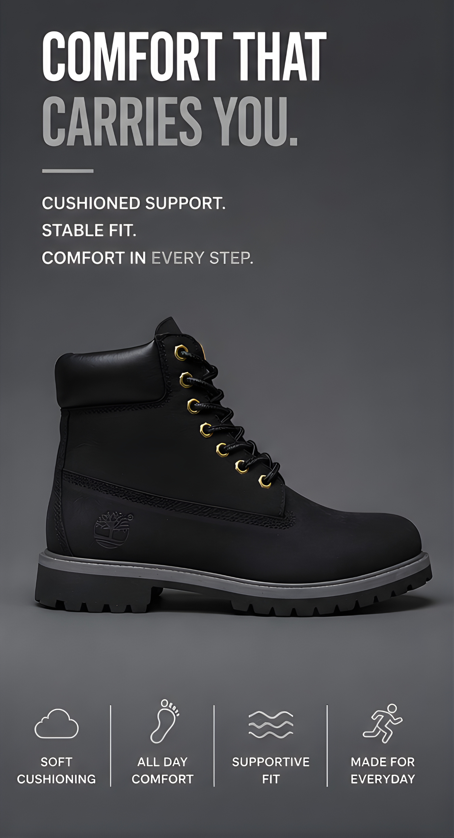 Timberland Nubuck Full Black