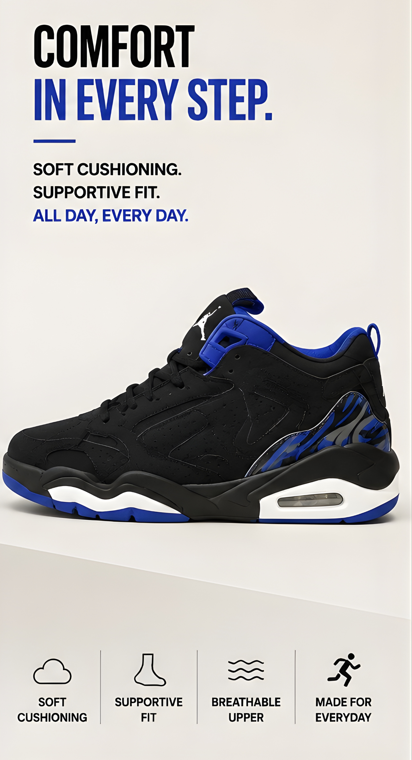 Jumpman MVP Black Blue- SPL