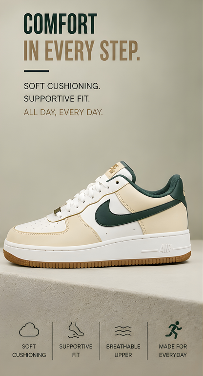 Nike Air Force Shadow Cream