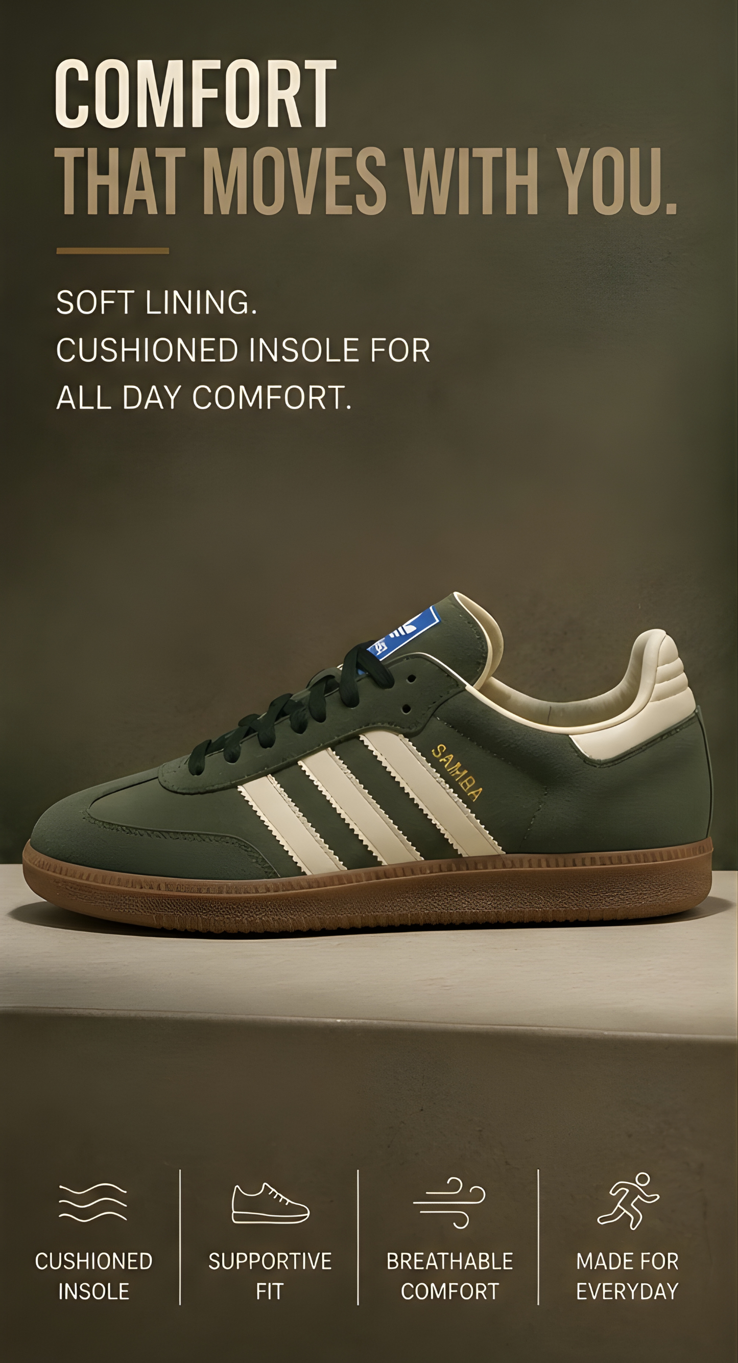 Adidas Samba Collegiate Green