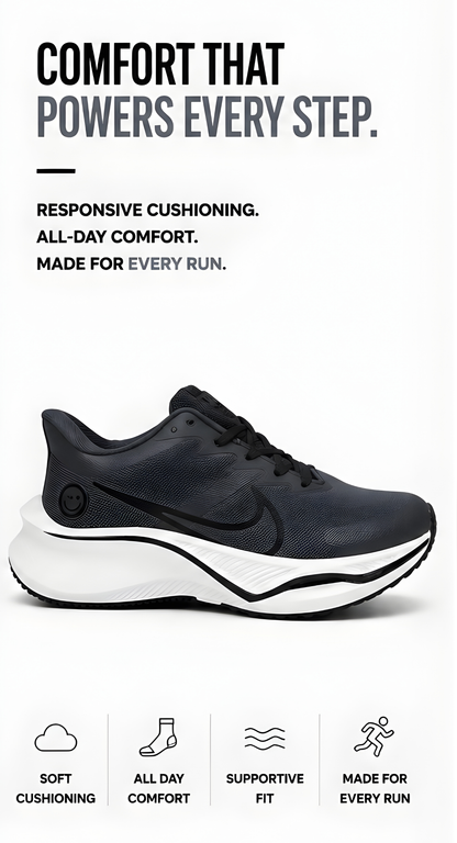 Zoom X Smiley Grey