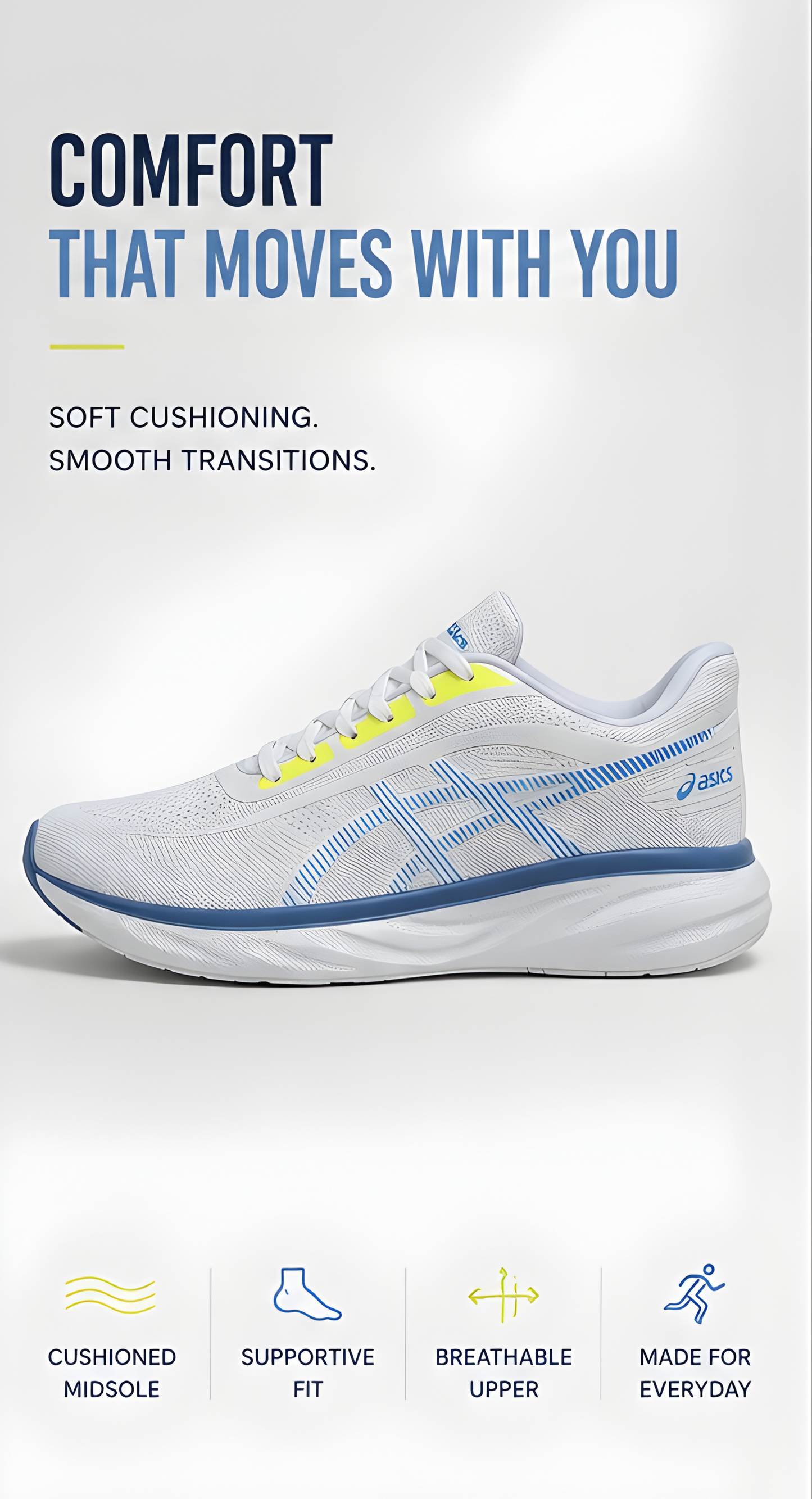 Asics Running A1 White