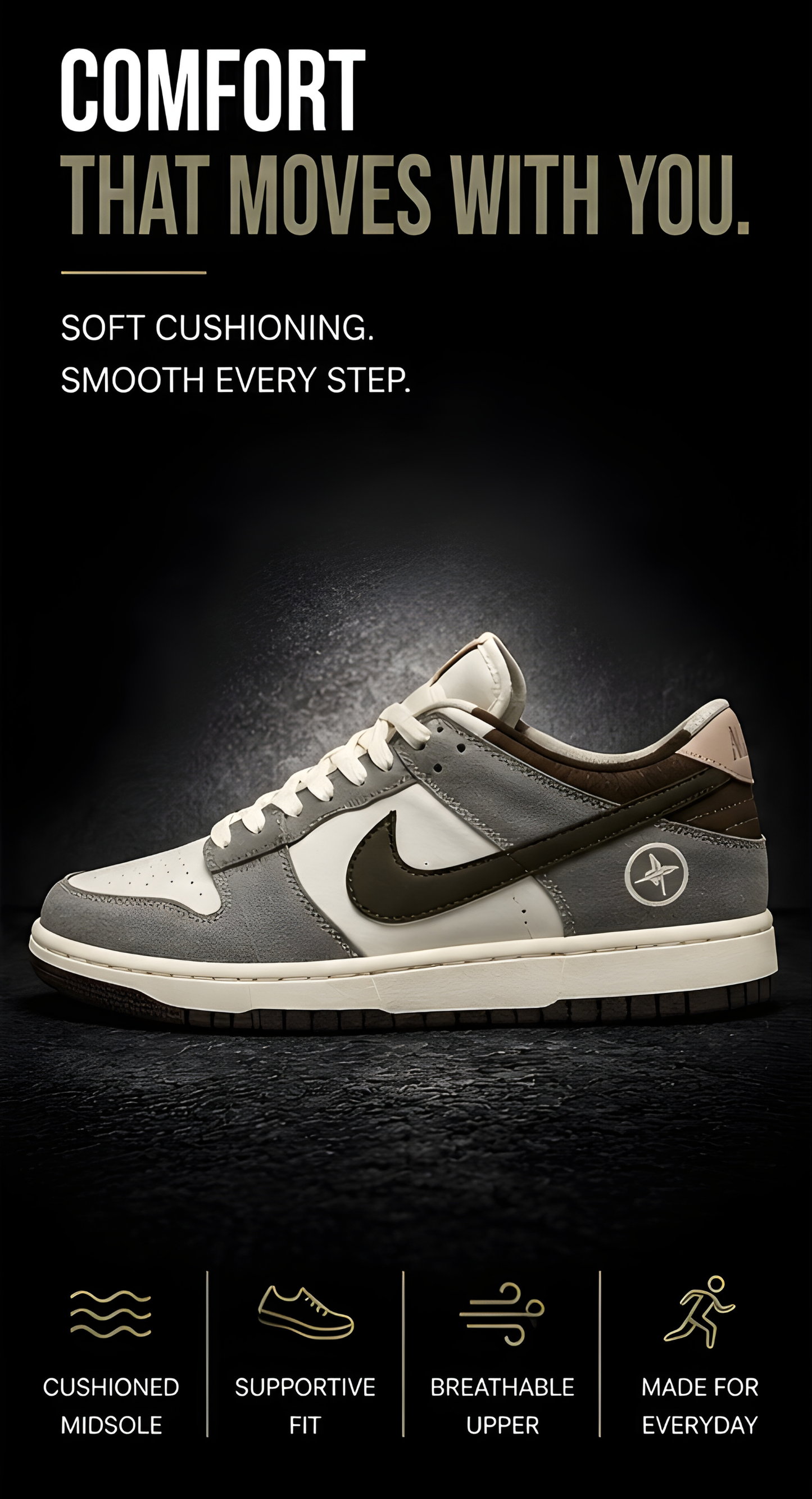 Nike Dunk Yuto Grey Wolf