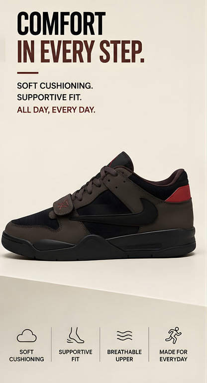 Jumpman Jack 2.0 Mocha Red