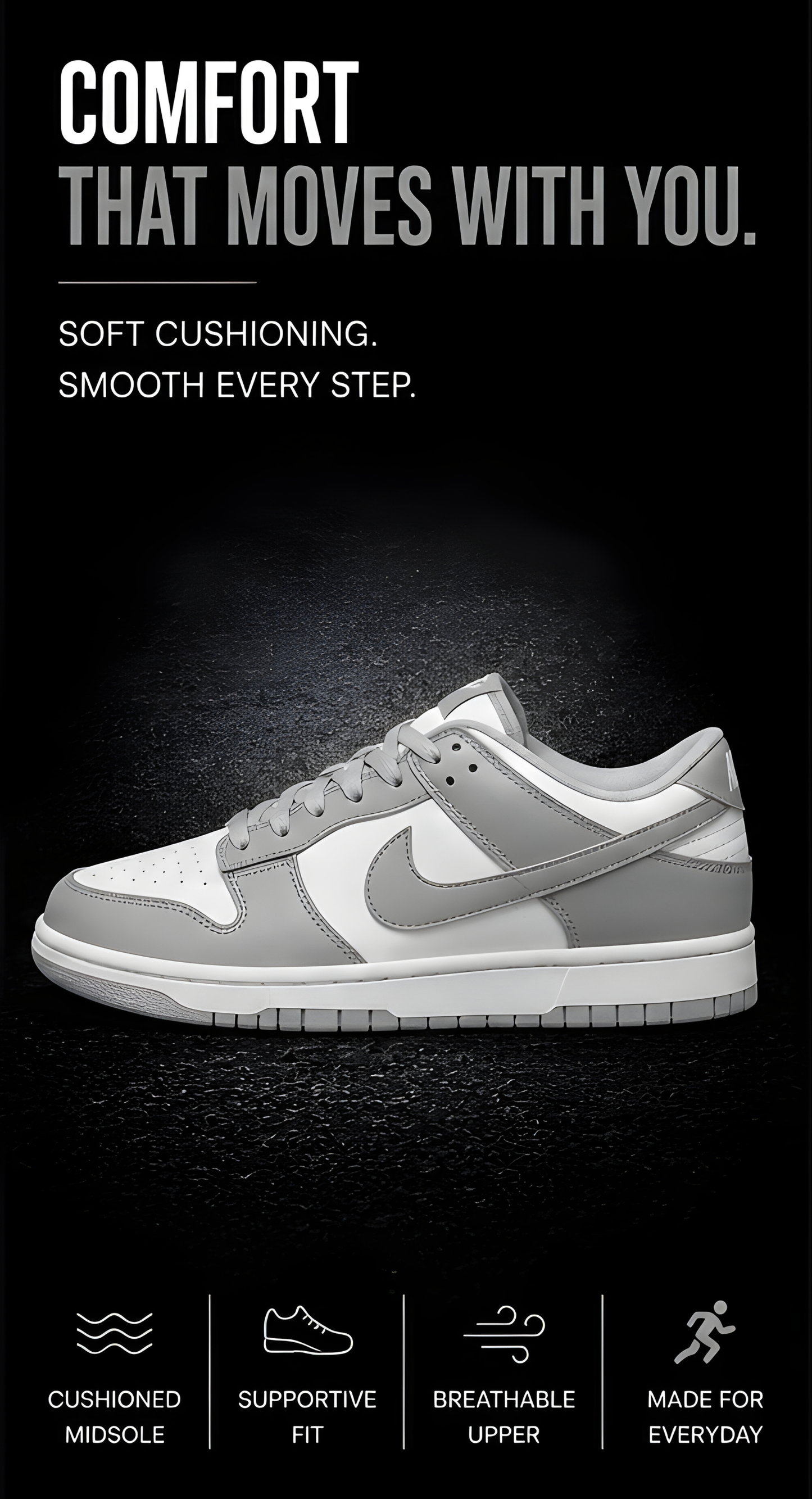 Nike Dunk Low Grey Fog