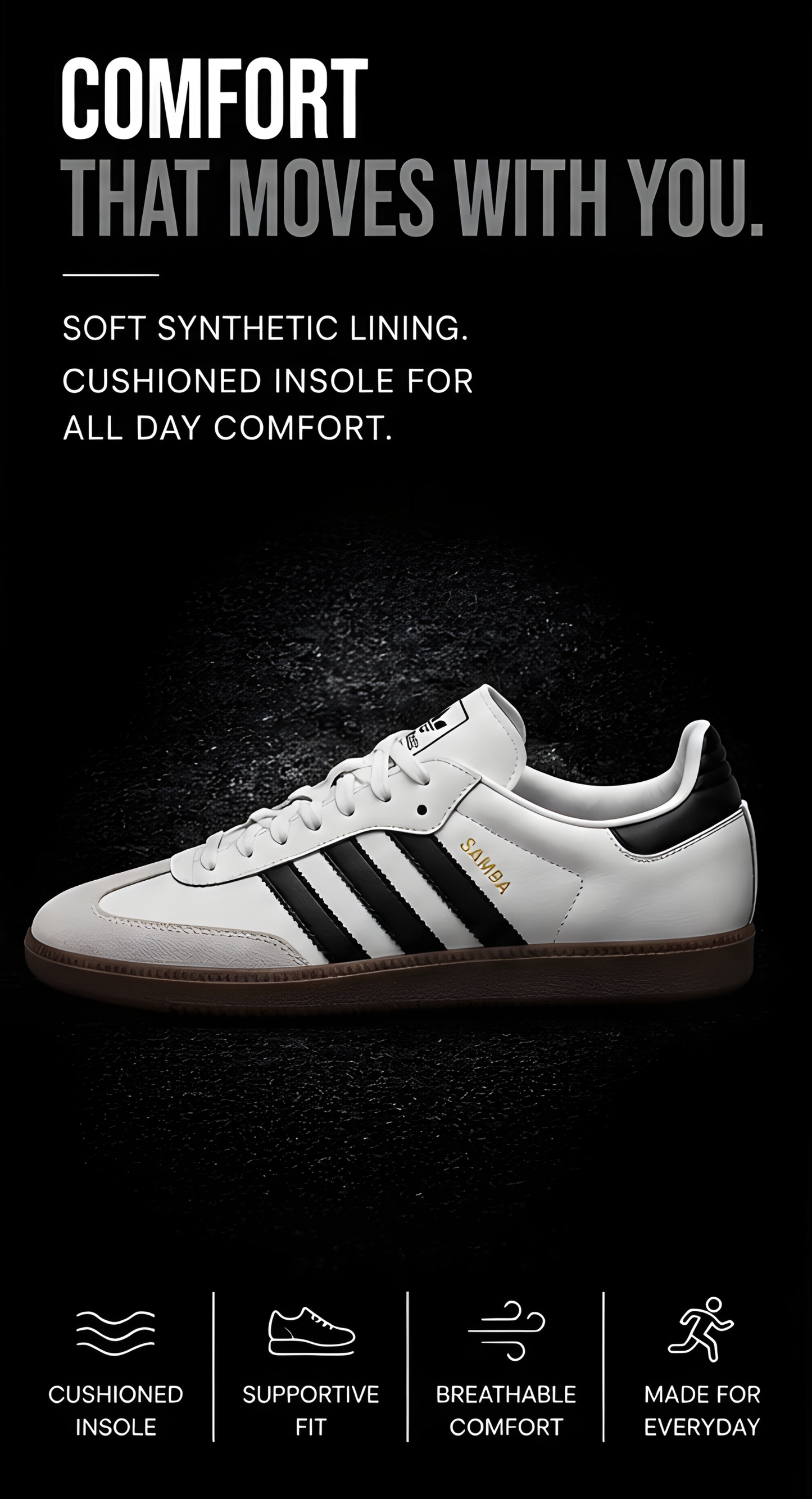 Adidas Samba White