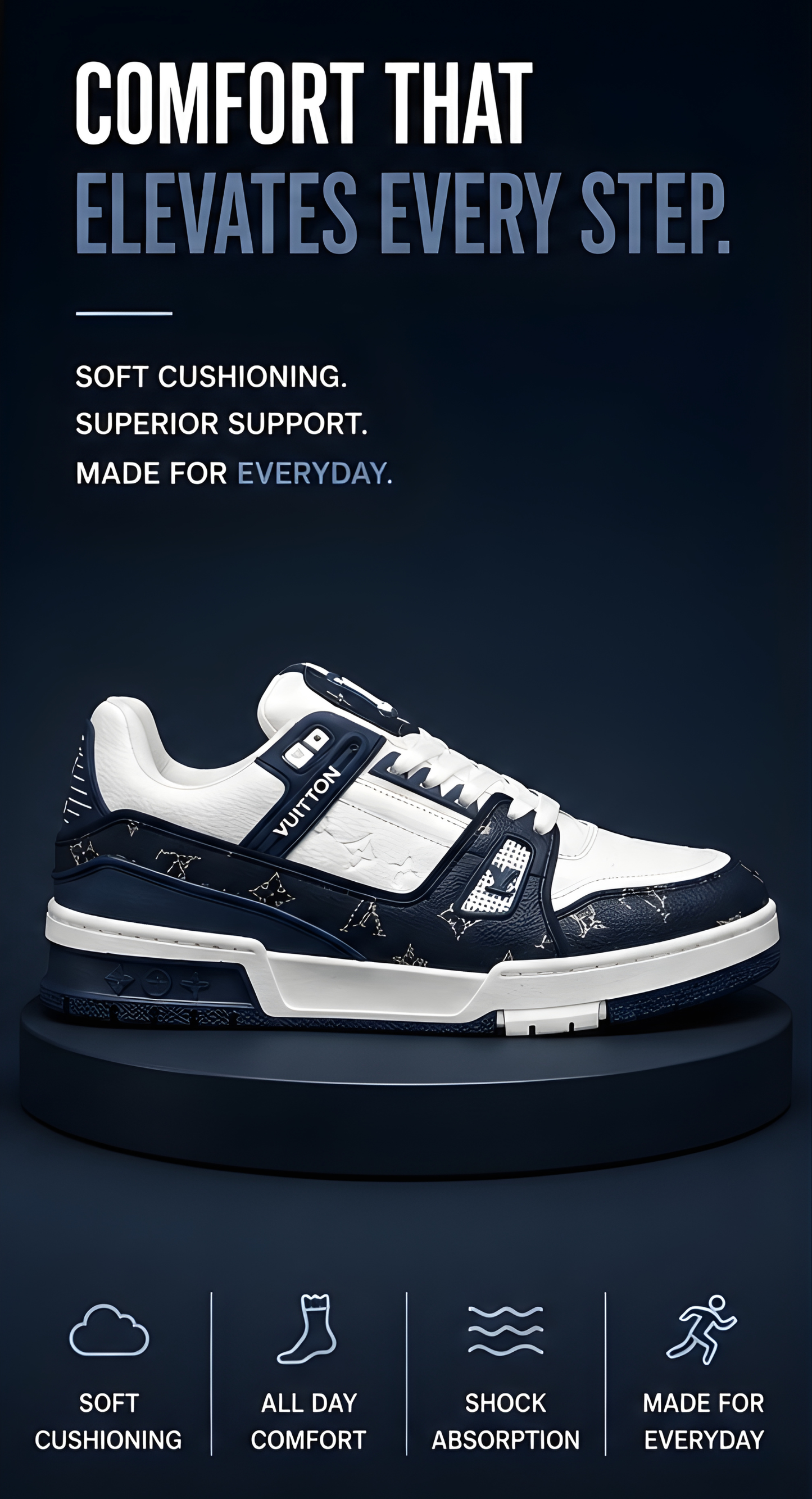 Trainer Denim Blue