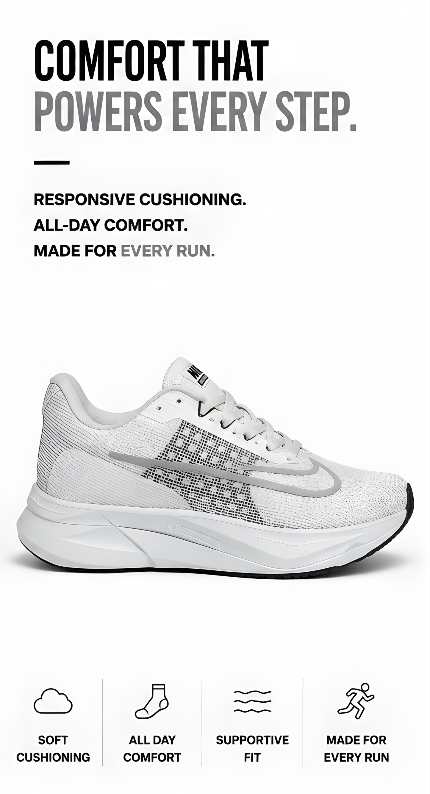 Zoom Fly 5 White Grey