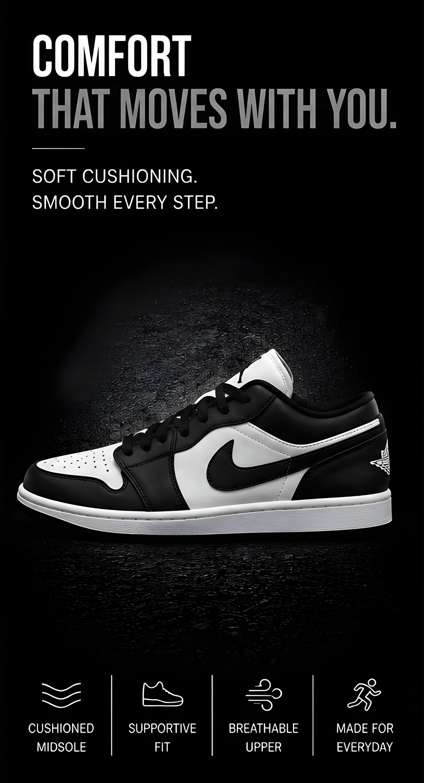 Air Jordan 1 Low Panda