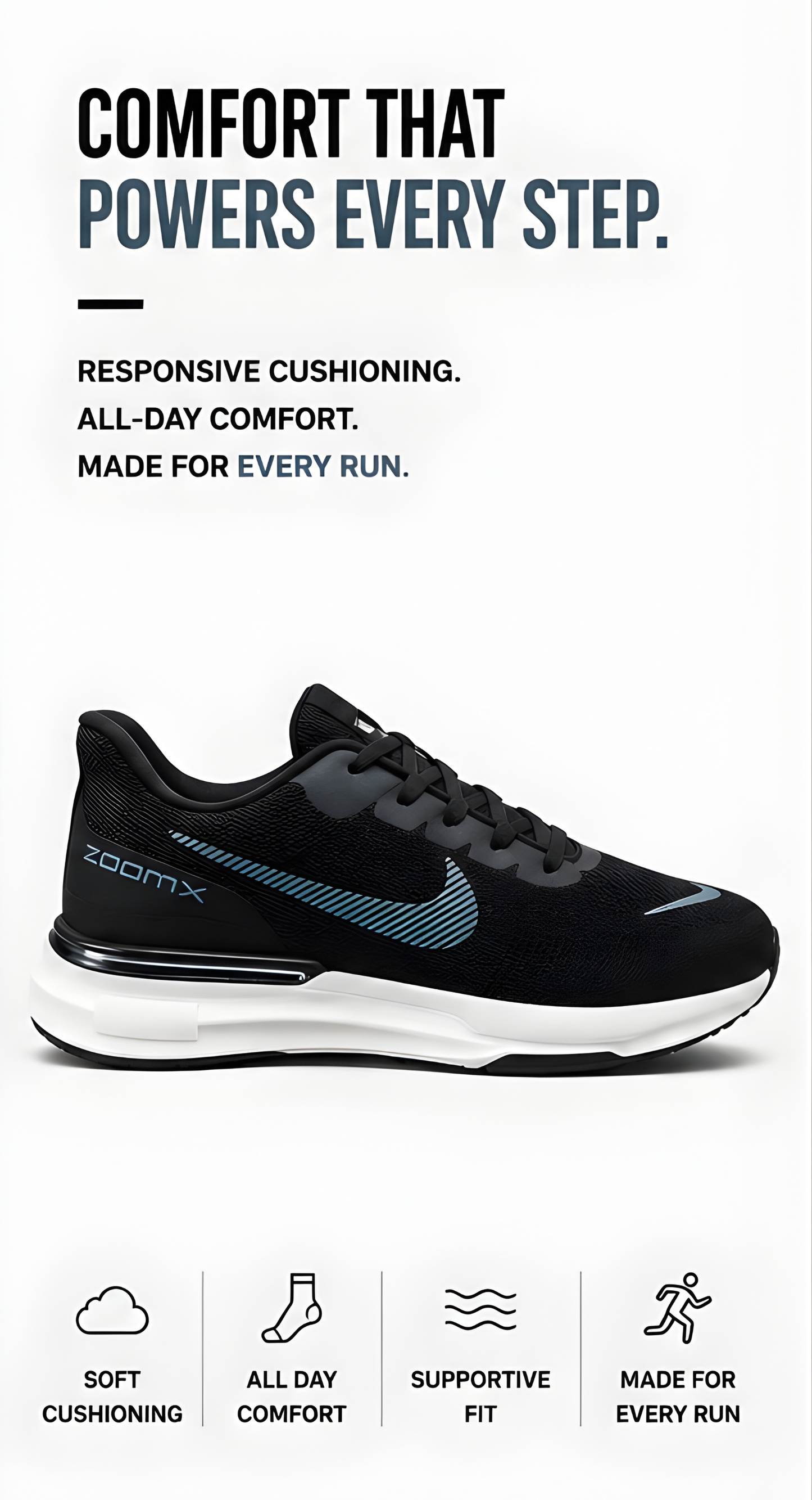 ZoomX Invincible Black