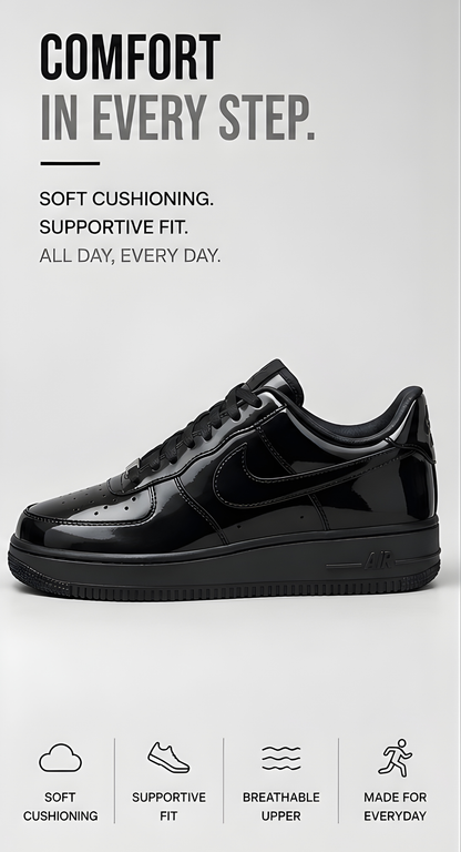 Air Force Black Patent
