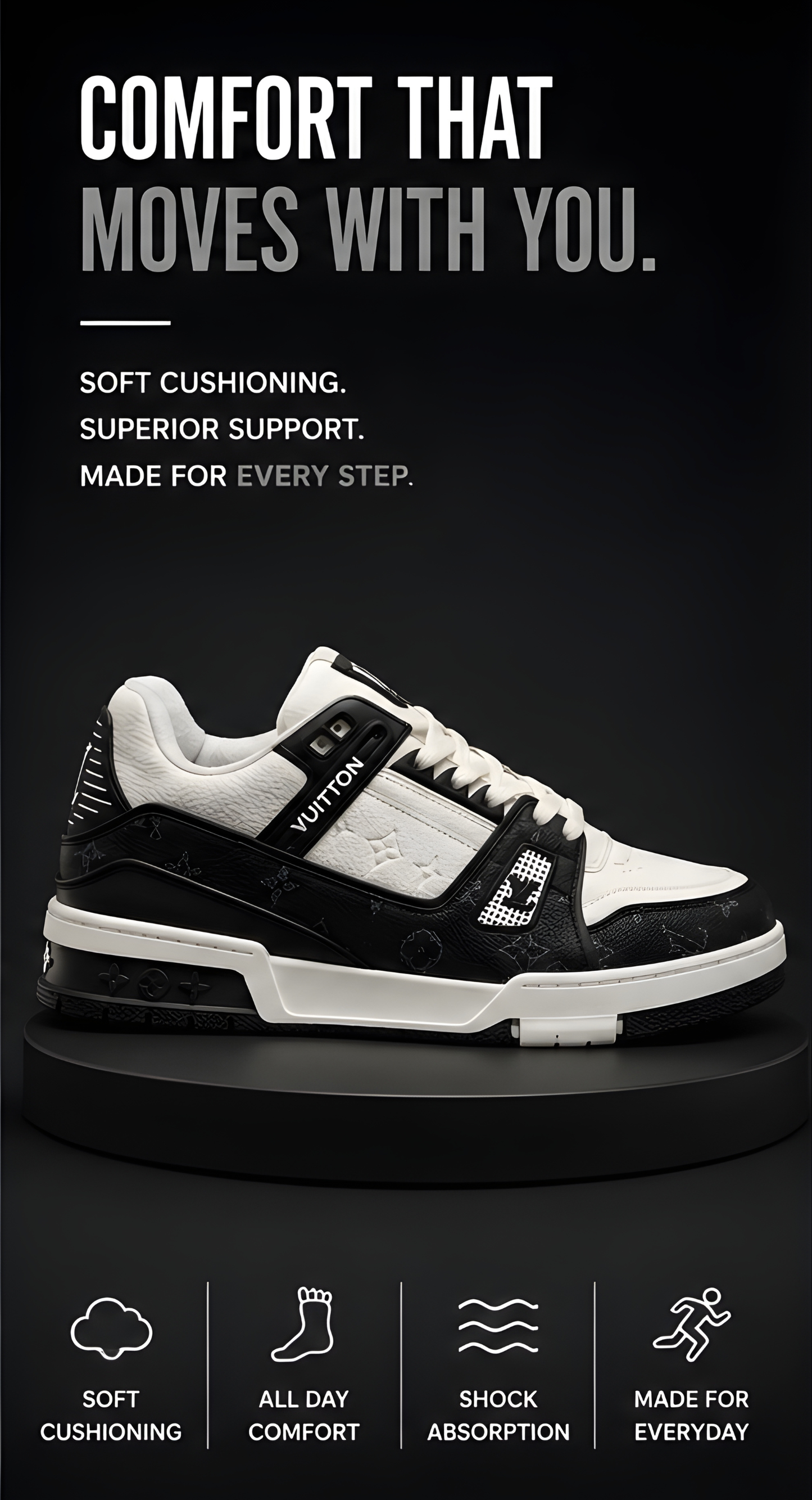 Trainer Black & White