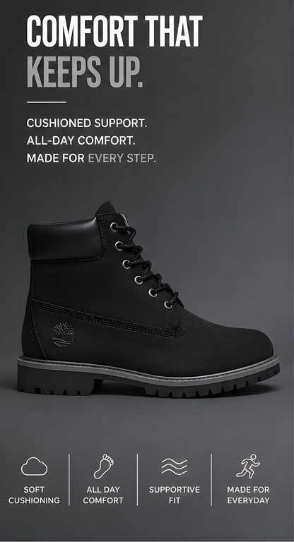 Timberland Nubuck Black/Grey