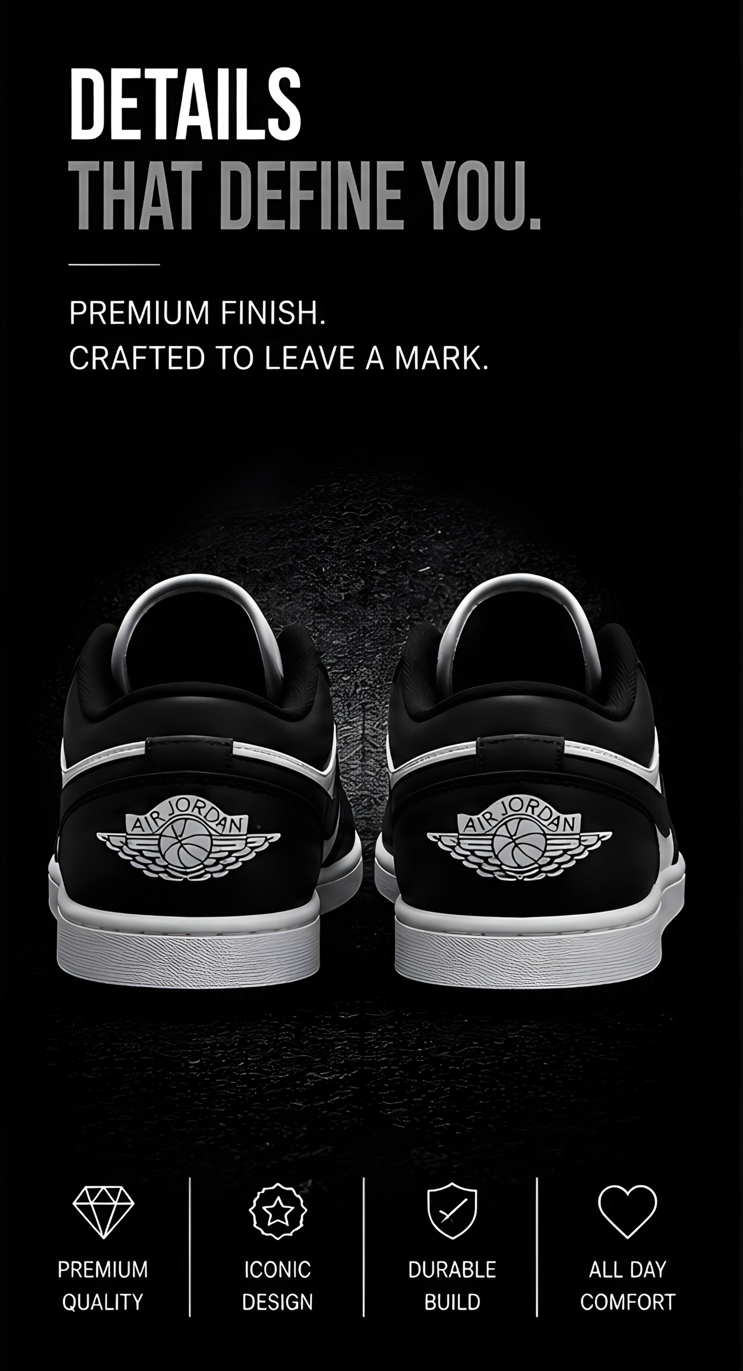 Air Jordan 1 Low Panda