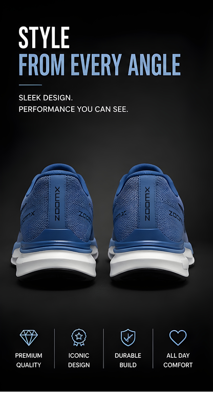 Zoom X Invisible Blue