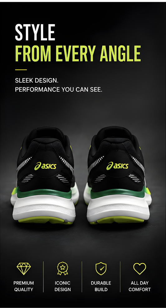 Asics Running A1 Black:Neon