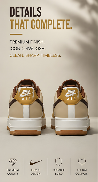 Nike Air Force Shadow Mocha